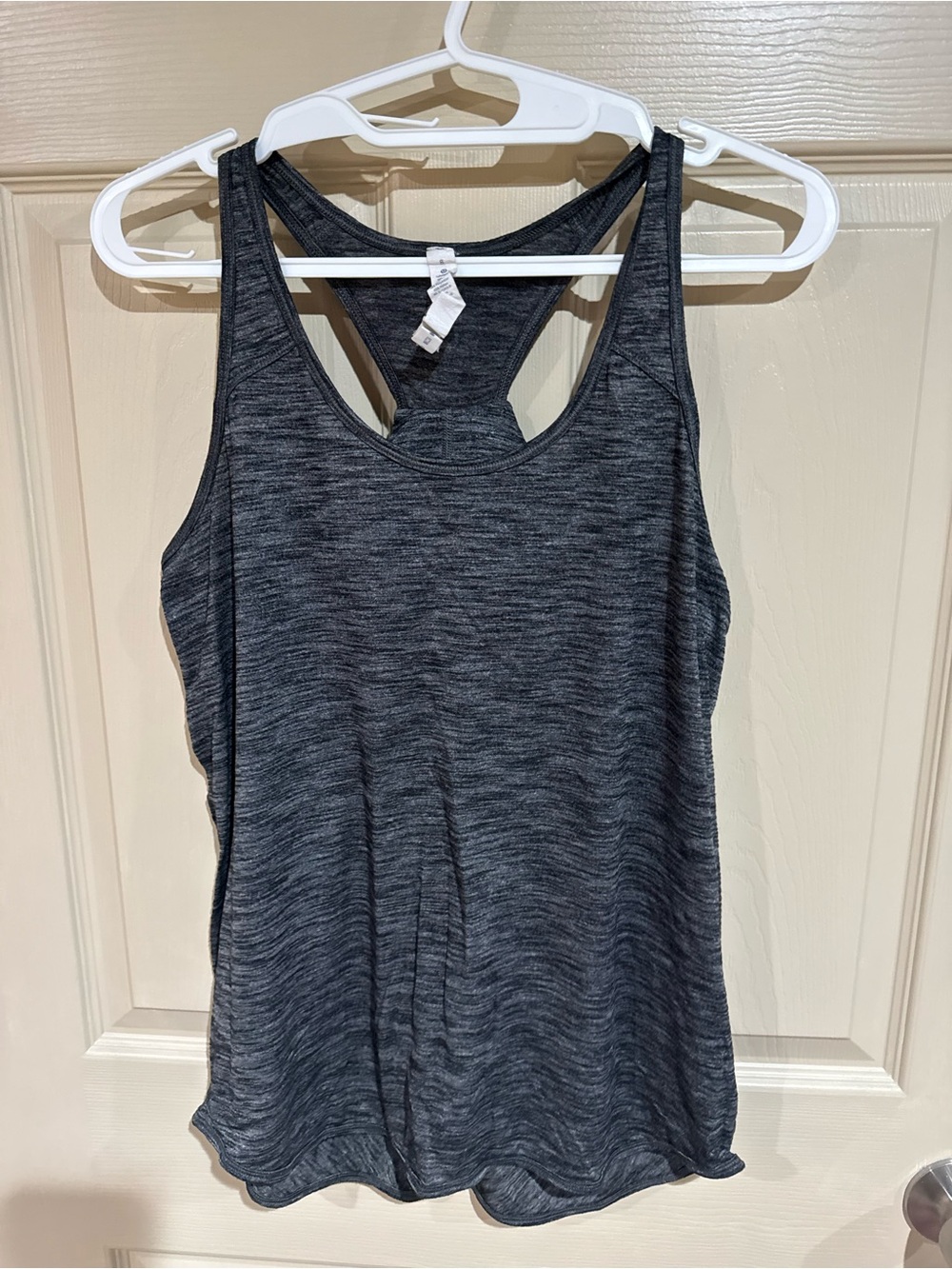 Lululemon Essential Racerback Tank
Heathered Black